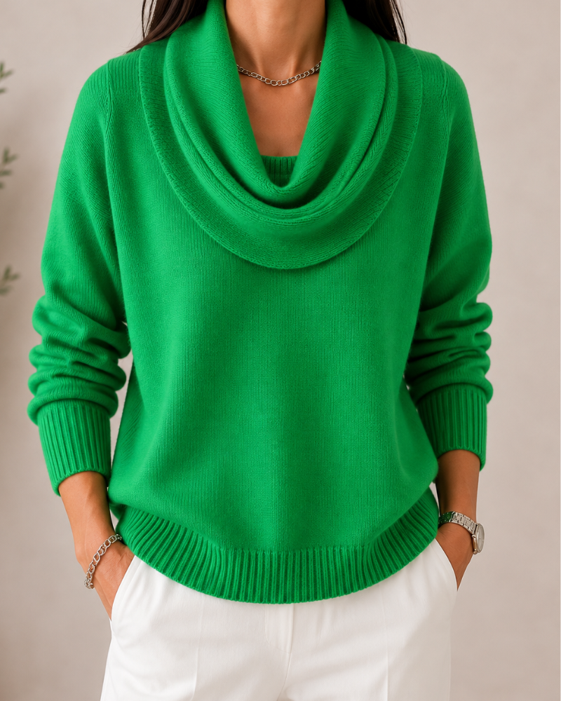 Soft Cowl Neck Jumper