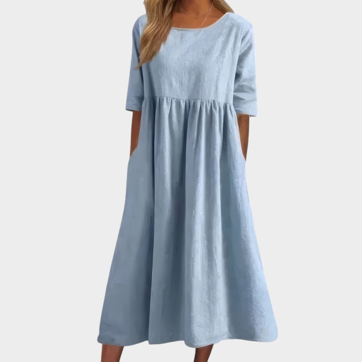 Emily | Classic Mid Sleeve Dress