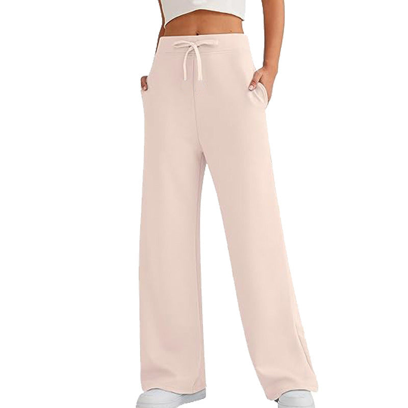 Women's Autumn Leisure Loose Wide-leg Pants