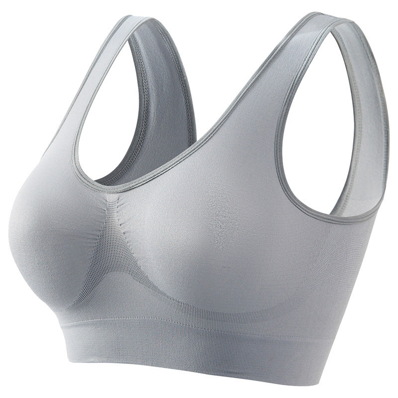 Ropa interior deportiva push up de talla grande para mujer