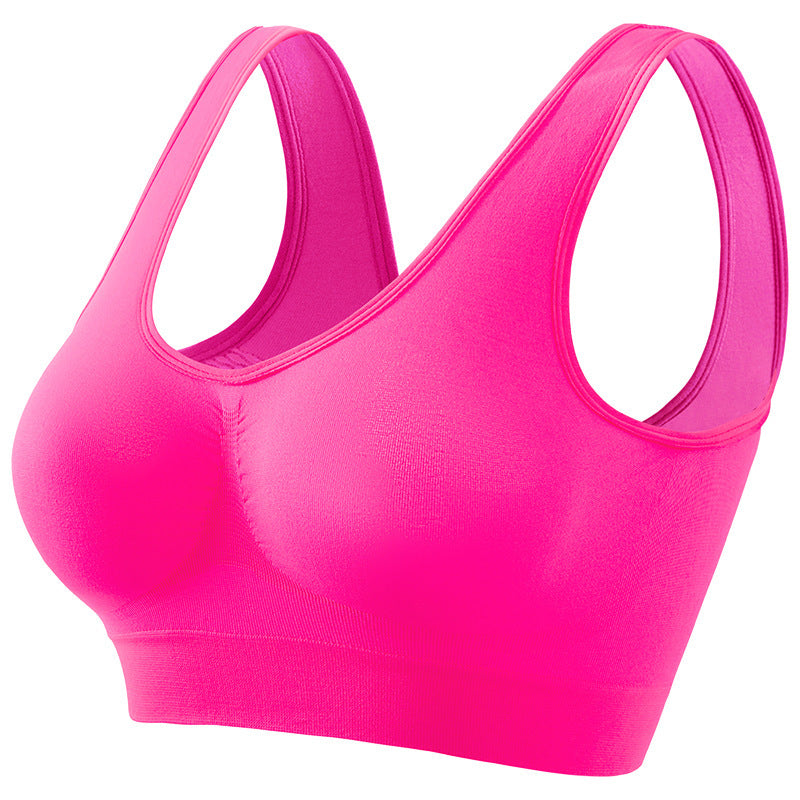 Ropa interior deportiva push up de talla grande para mujer