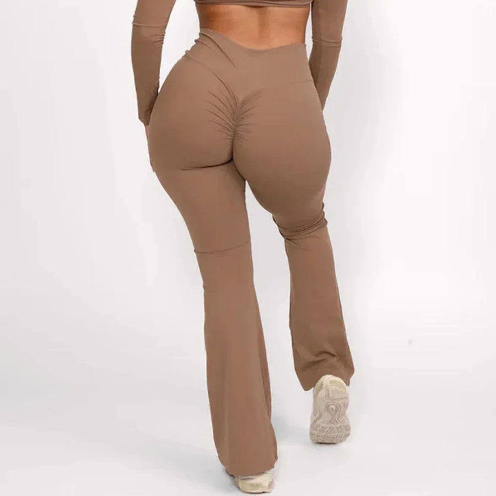 Enge Yoga-Hose mit hoher Taille und Hüftlifting für Damen