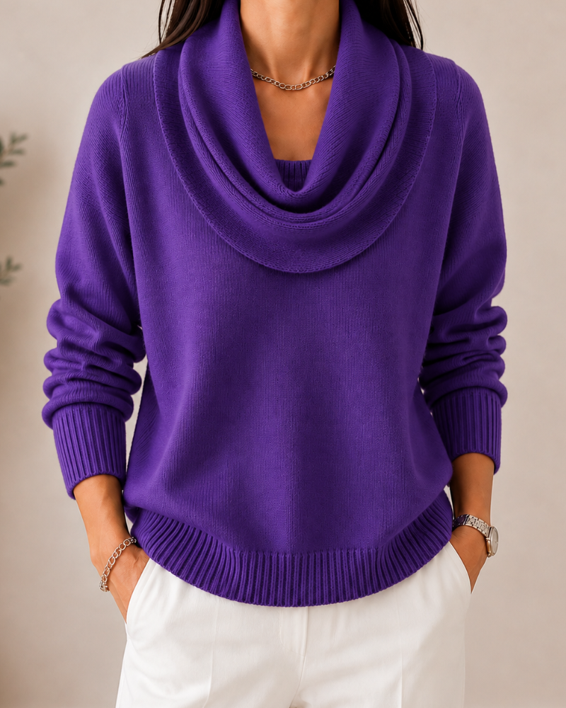 Soft Cowl Neck Jumper