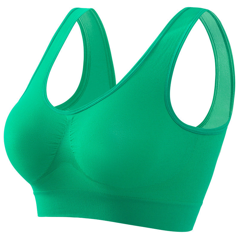 Ropa interior deportiva push up de talla grande para mujer