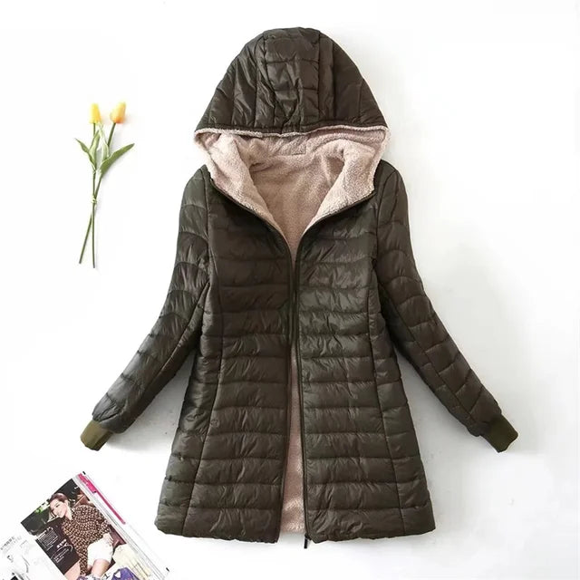 Medium-Length Cotton Jacket