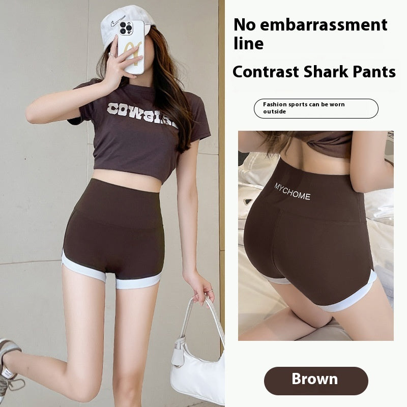 Three-point Shark Pants Women's Hip Lifting Sports Shorts