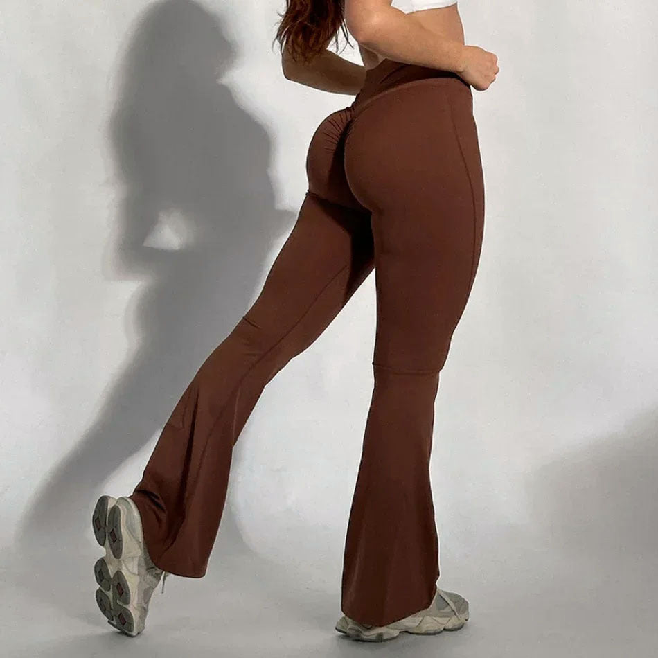 Enge Yoga-Hose mit hoher Taille und Hüftlifting für Damen