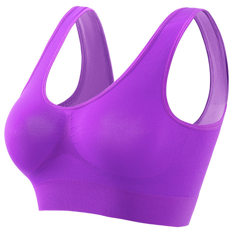 Ropa interior deportiva push up de talla grande para mujer