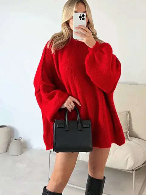 Harper Oversized-Strickpullover für Damen