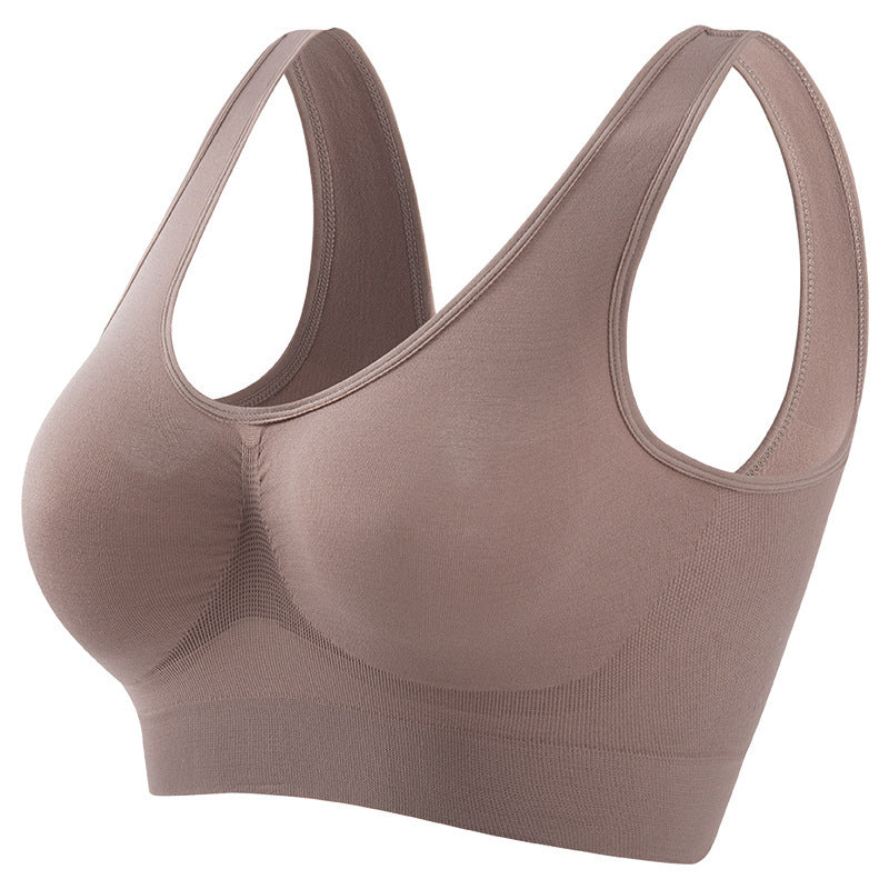 Ropa interior deportiva push up de talla grande para mujer