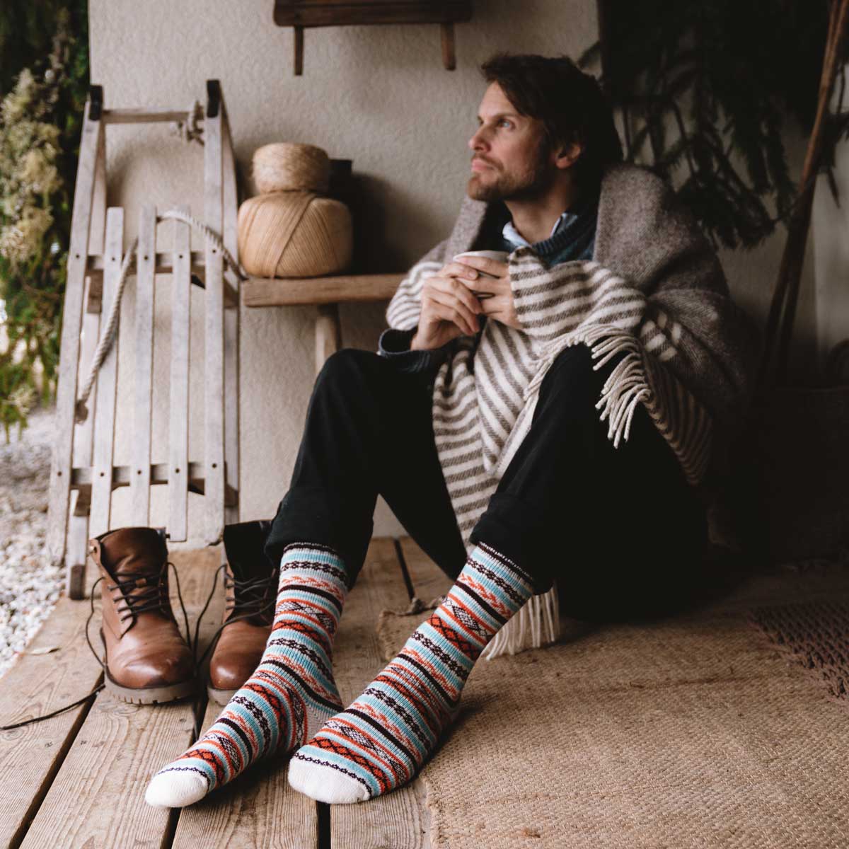 Bjørn™ | Nordic Wool Socks — 5-Pair Set — Final Edit
