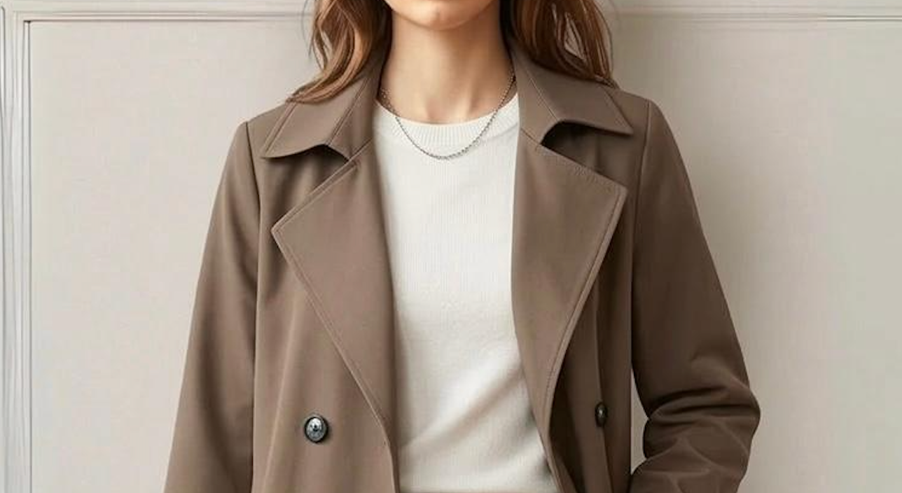 Kate™ | Sophisticated Trench Coat — Final Edit