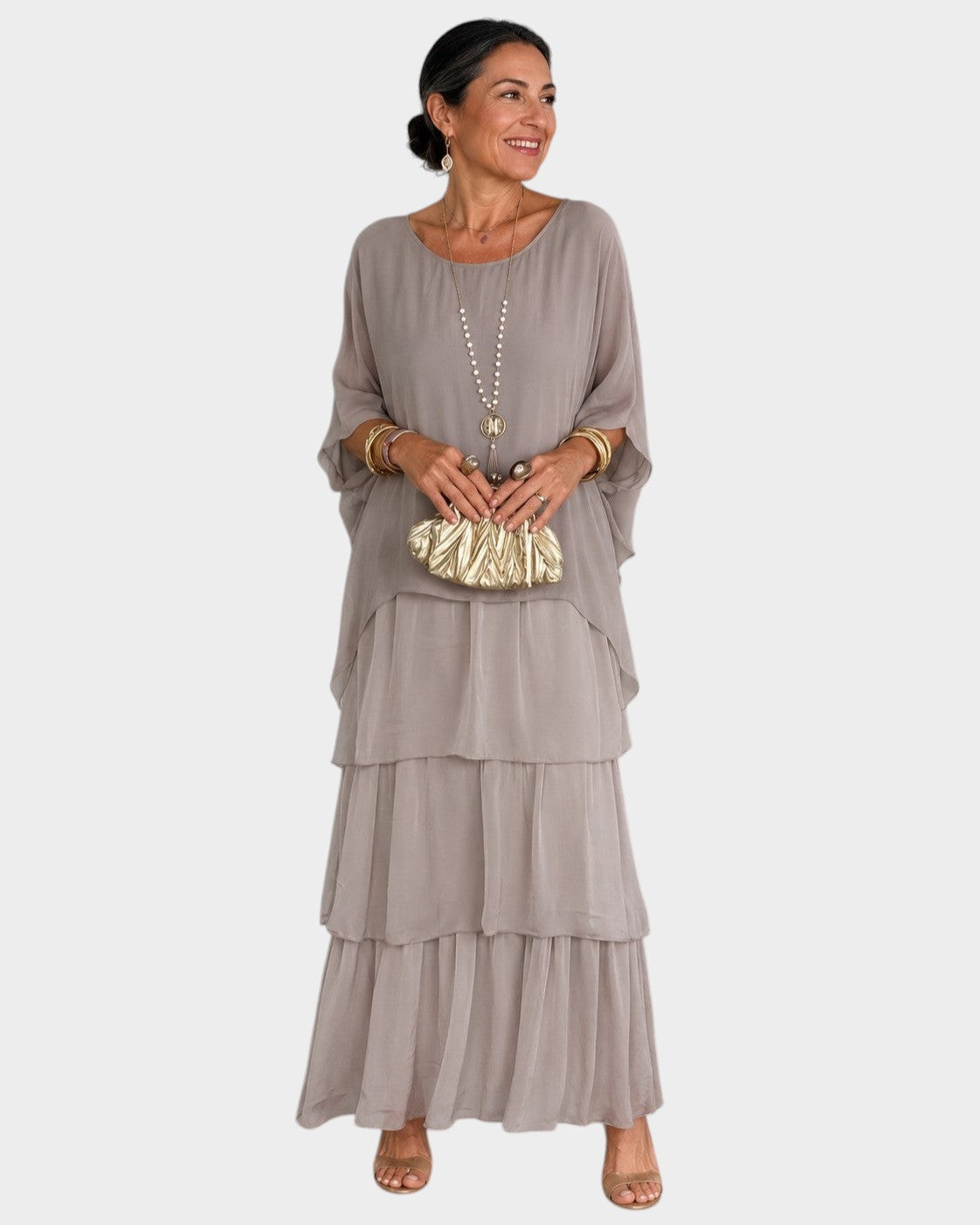 Lara™ | Elegant Flowing Maxi Dress