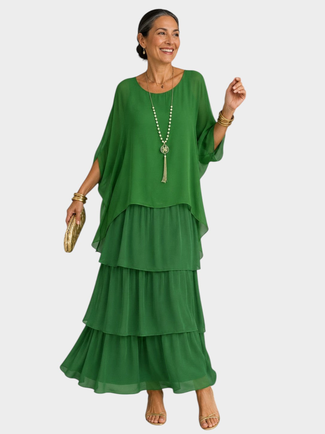 Lara™ | Elegant Flowing Maxi Dress