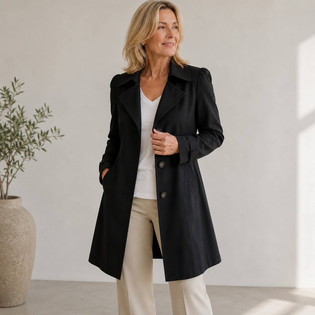 Grace - Classic Vintage Trench Coat