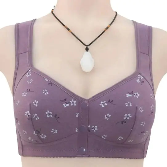 Button-Up Tank Top Bra