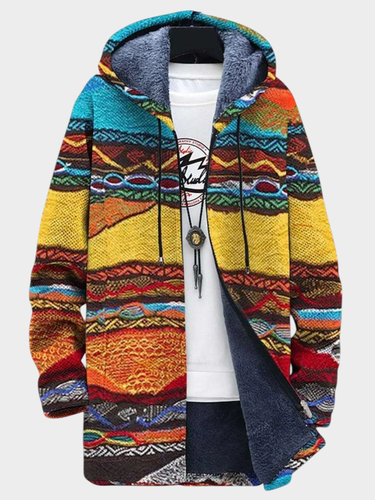 Sam - Luxury Art-Inspired Cardigan