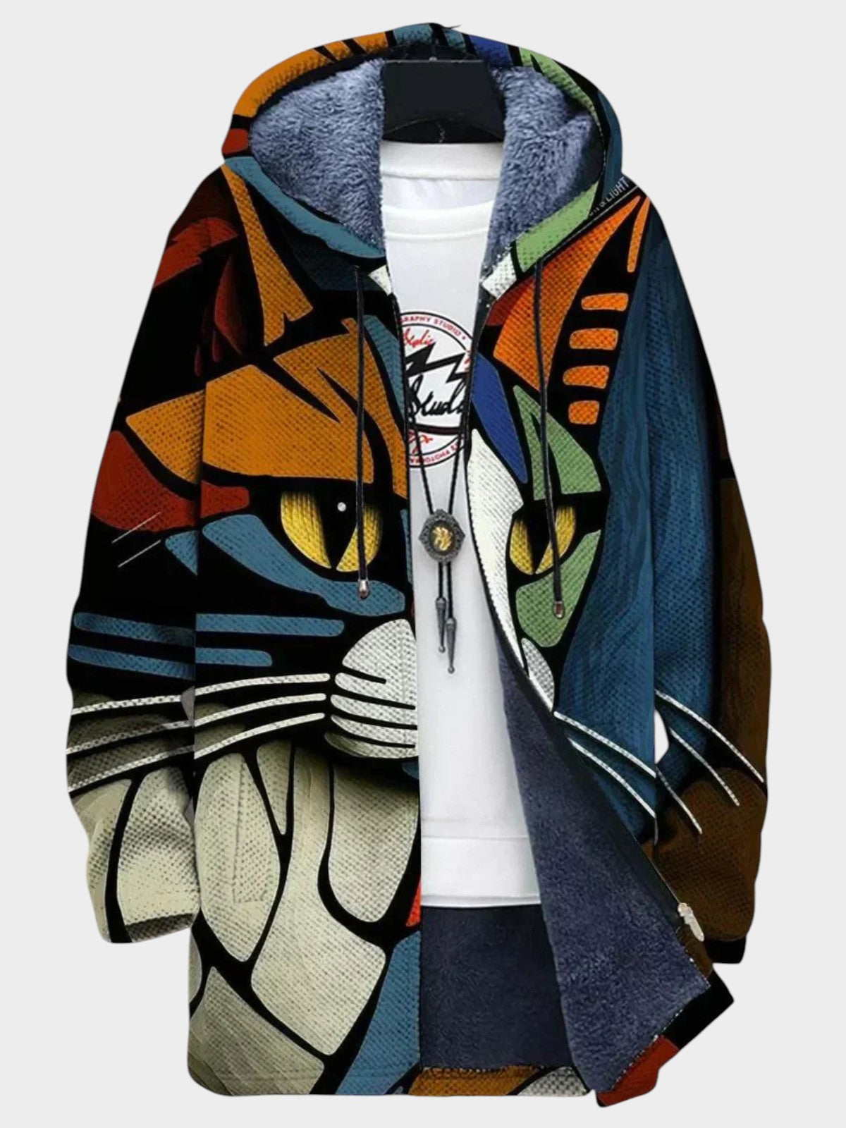 Sam - Luxury Art-Inspired Cardigan
