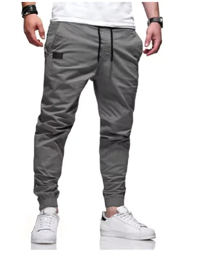 Pantalones cargo multibolsillos de alta calidad para hombre