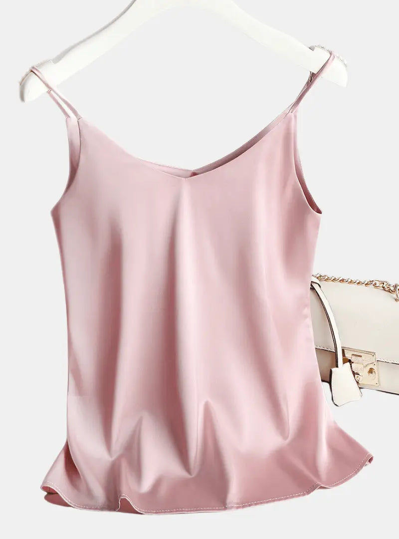 Satin-Tanktop