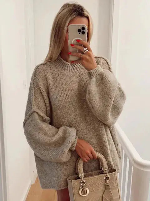 Harper Oversized-Strickpullover für Damen