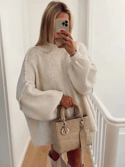 Harper Oversized-Strickpullover für Damen