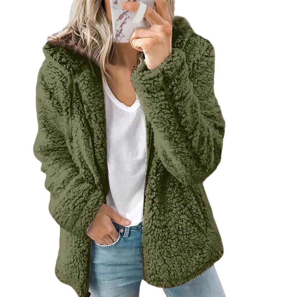Raina™ | Hooded Sherpa Coat — Final Edit