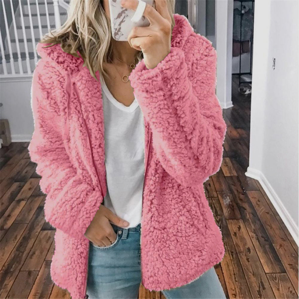 Raina™ | Hooded Sherpa Coat — Final Edit