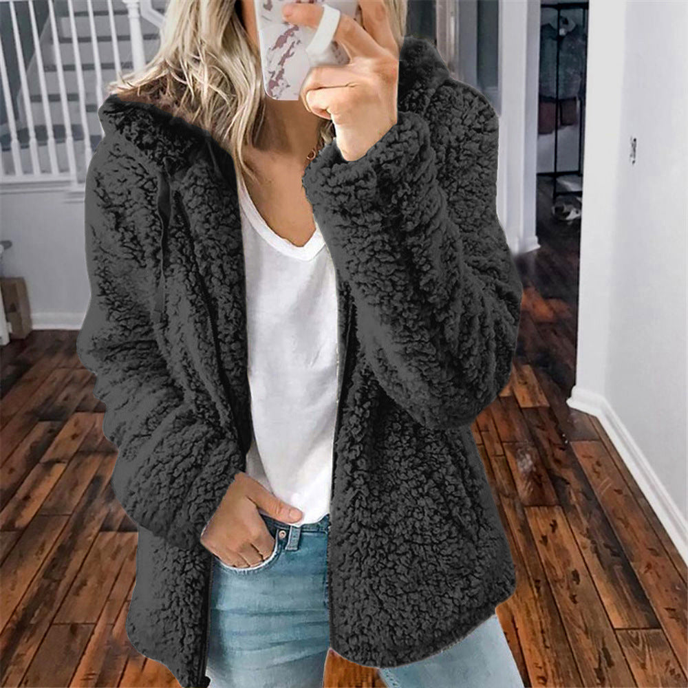 Raina™ | Hooded Sherpa Coat — Final Edit