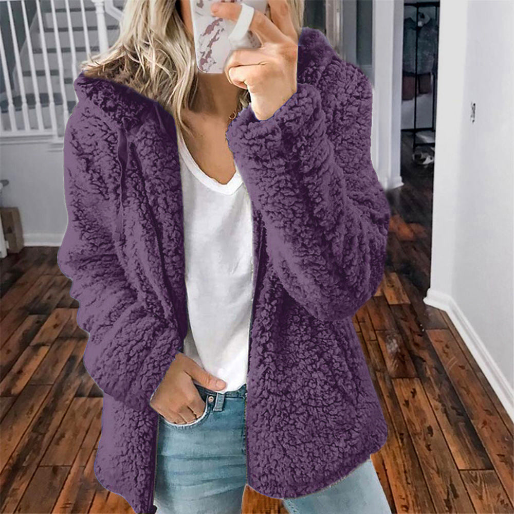 Raina™ | Hooded Sherpa Coat — Final Edit