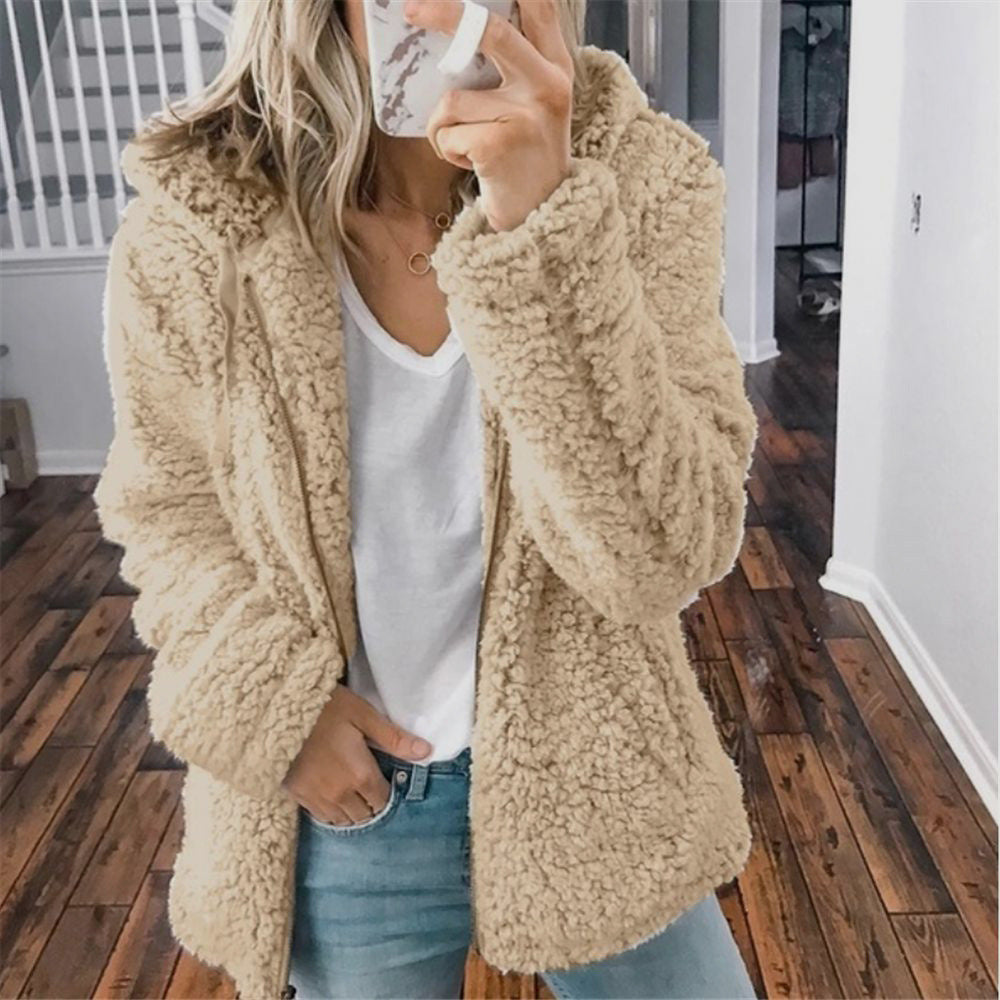 Raina™ | Hooded Sherpa Coat — Final Edit