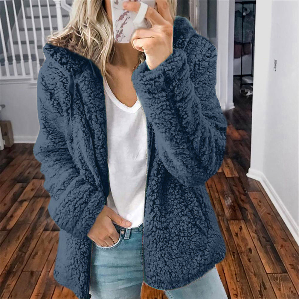 Raina™ | Hooded Sherpa Coat — Final Edit
