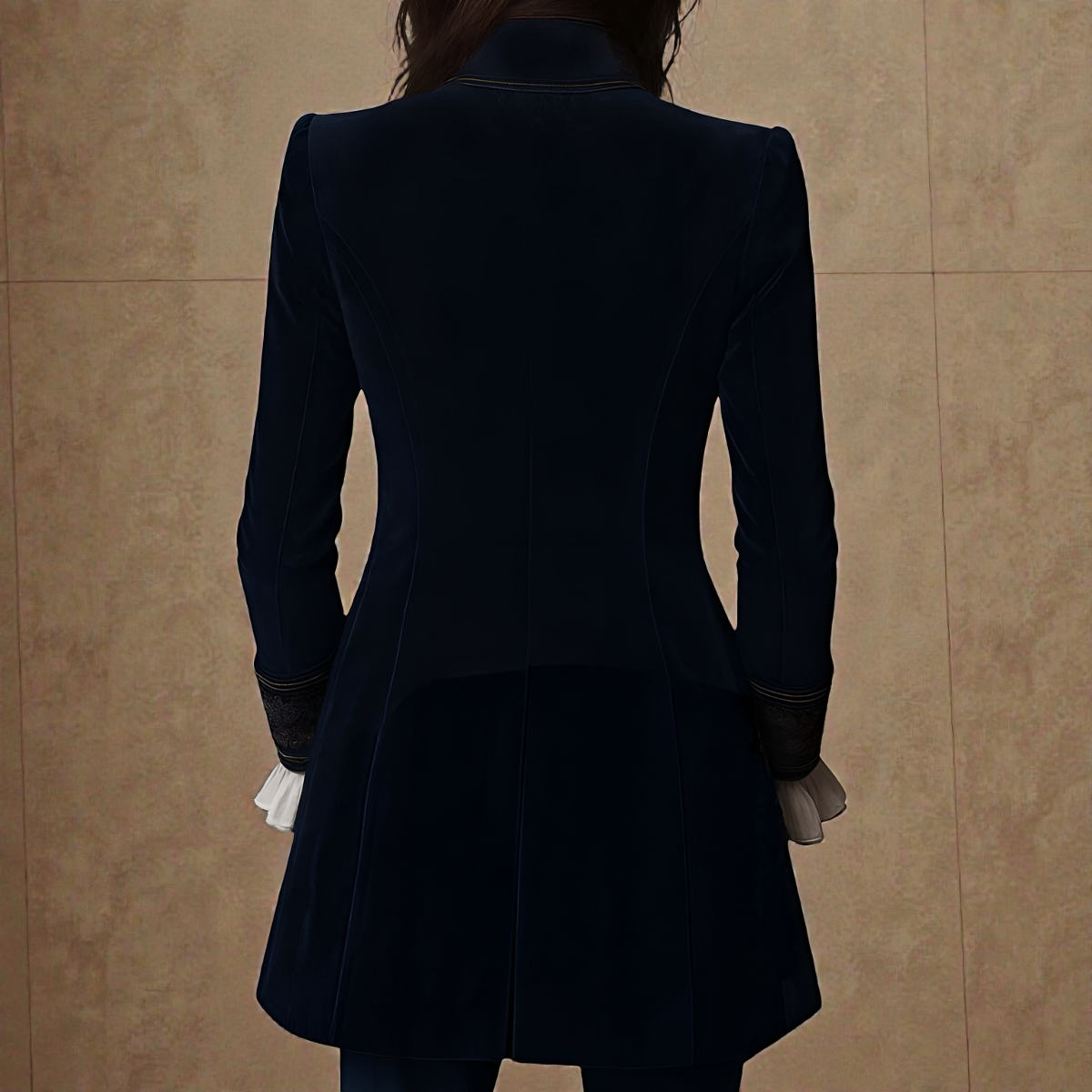 Elena™ | Velvet Statement Blazer — Final Edit