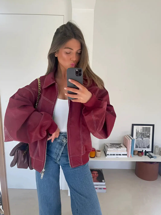 Chaqueta bomber para mujer