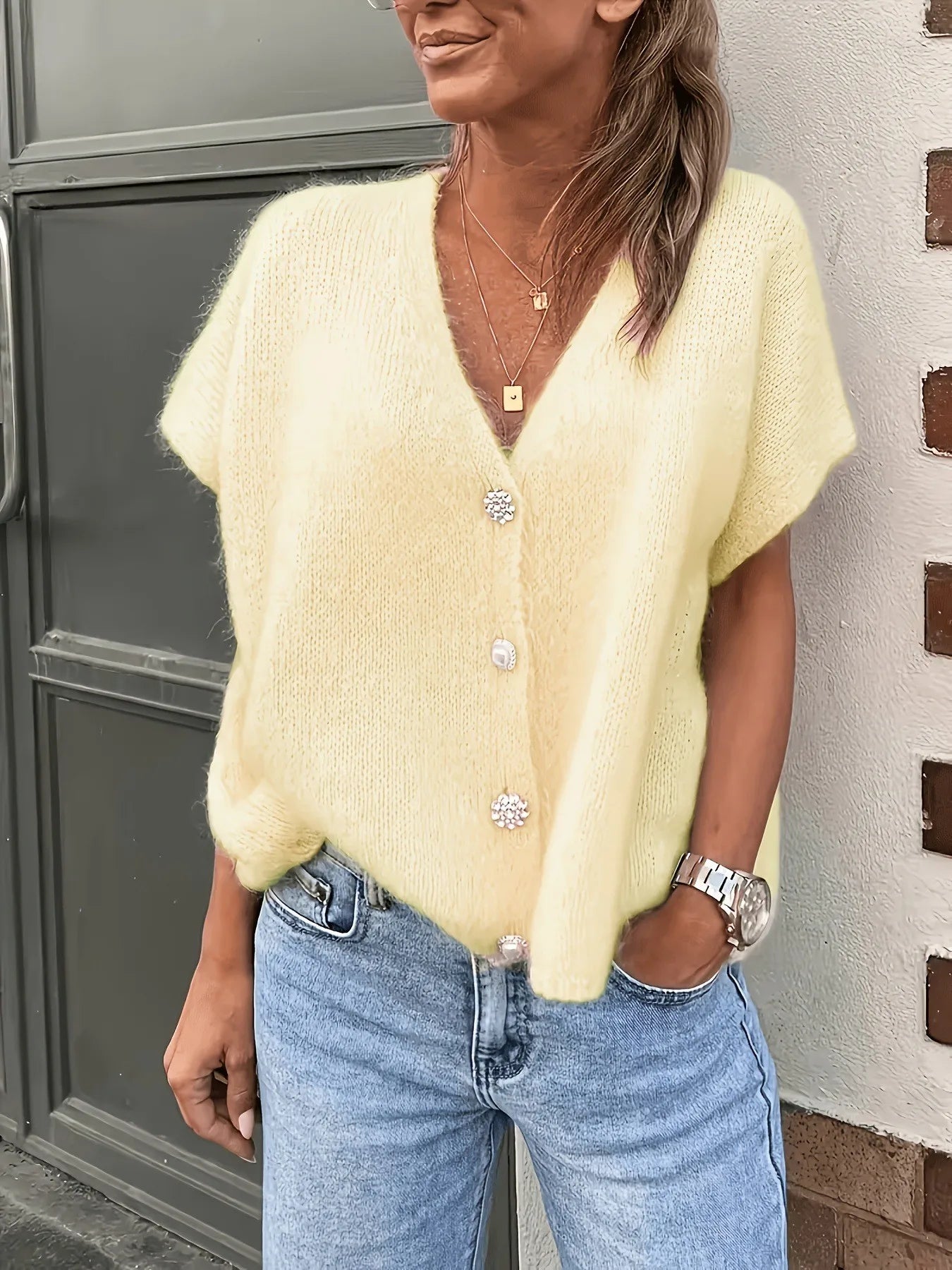 Sienna | Lightweight Wool-Blend Cardigan