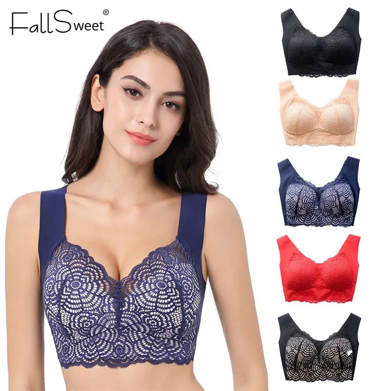 Wire Free Lace Bras