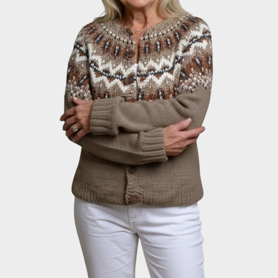 Adeline – Soft Knit Vintage Cardigan