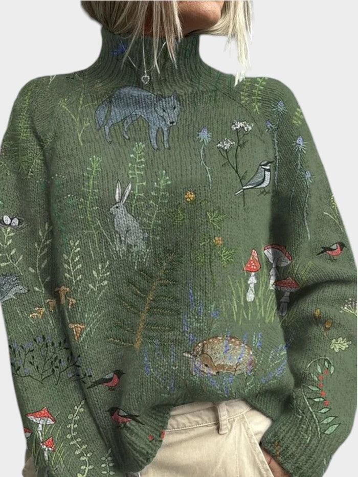 Ashley - Warm and Elegant Turtleneck Sweater