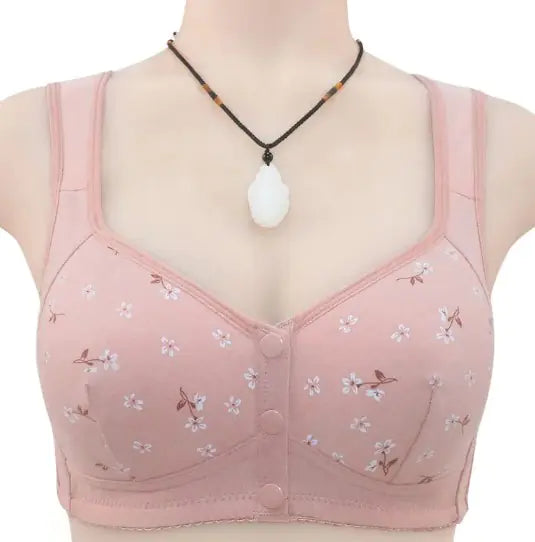 Button-Up Tank Top Bra