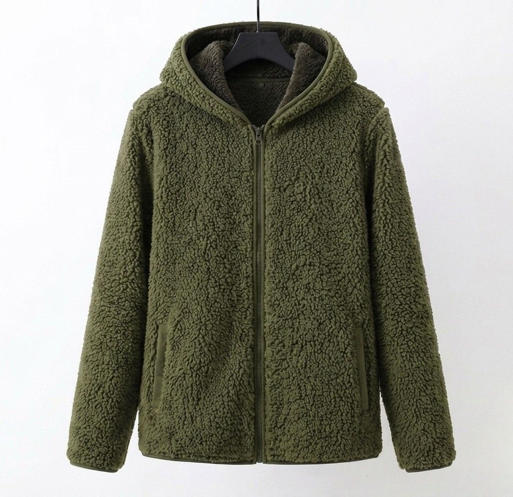 Raina™ | Hooded Sherpa Coat — Final Edit