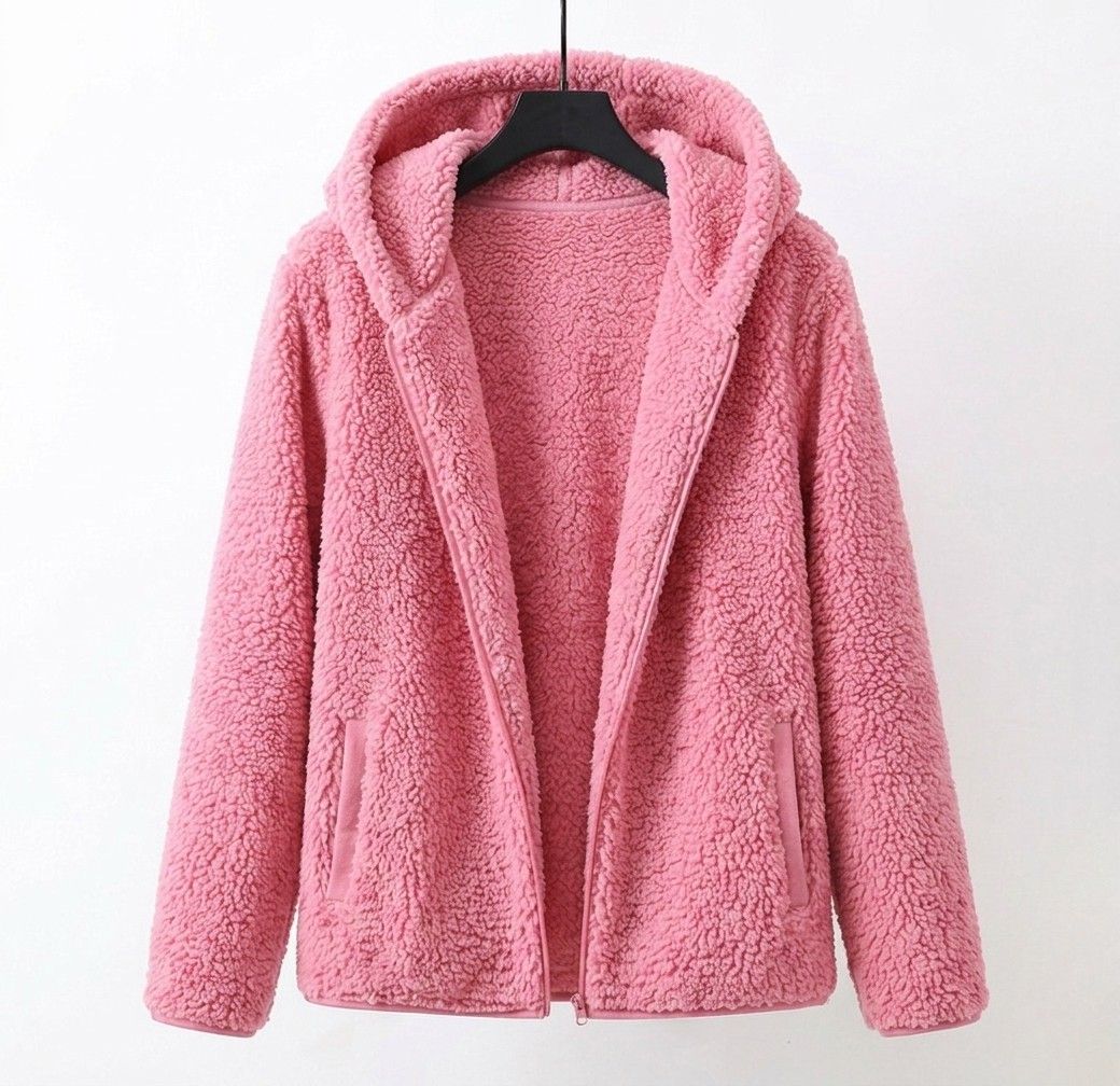 Raina™ | Hooded Sherpa Coat — Final Edit