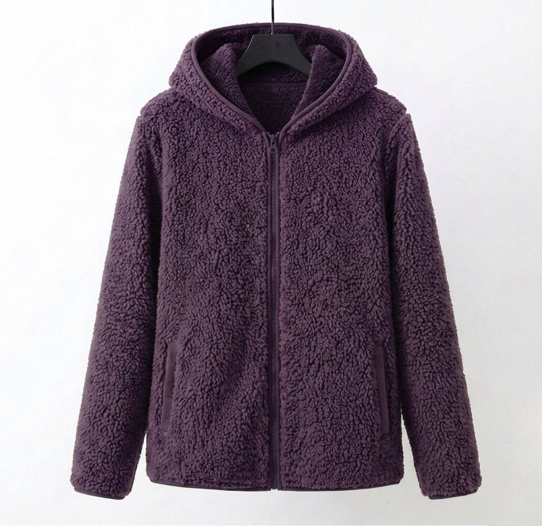 Raina™ | Hooded Sherpa Coat — Final Edit