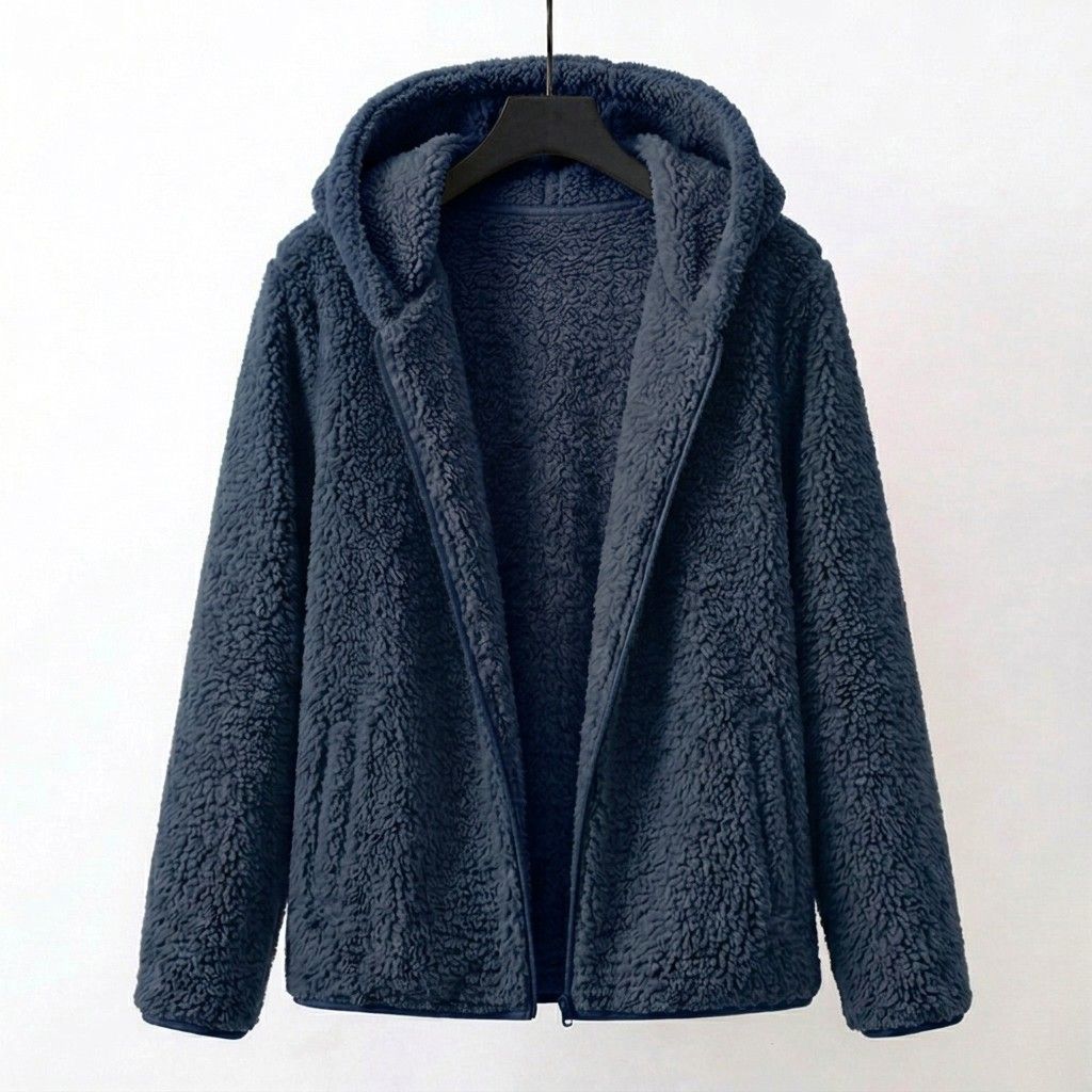 Raina™ | Hooded Sherpa Coat — Final Edit