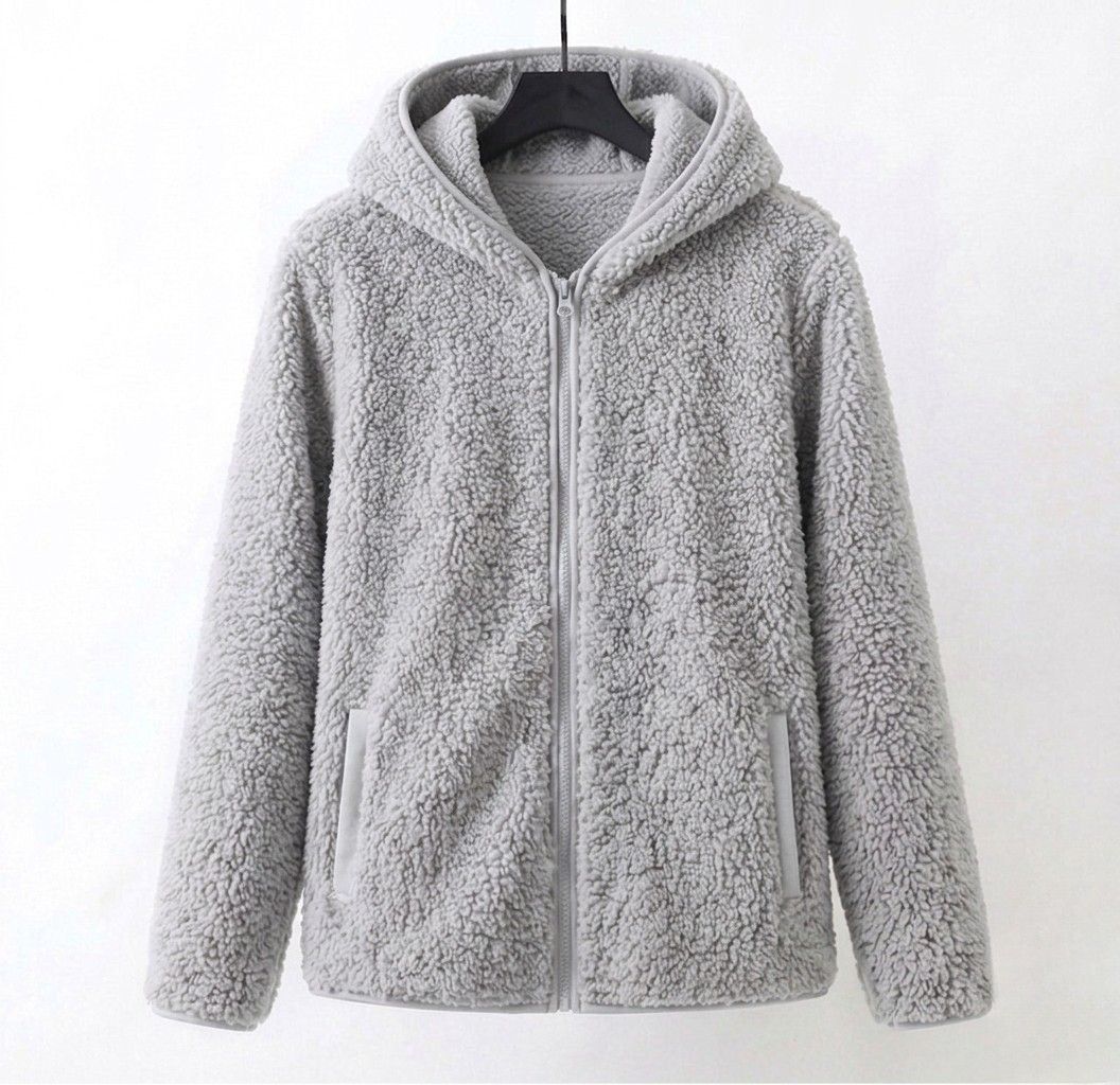 Raina™ | Hooded Sherpa Coat — Final Edit