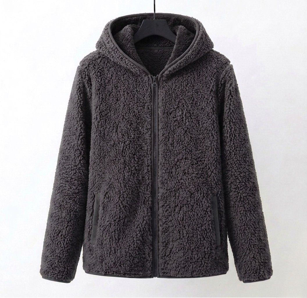 Raina™ | Hooded Sherpa Coat — Final Edit