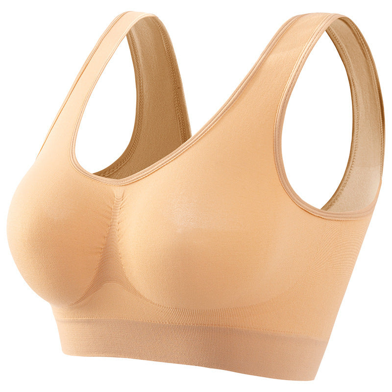 Ropa interior deportiva push up de talla grande para mujer