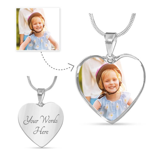 Adorable heart necklace