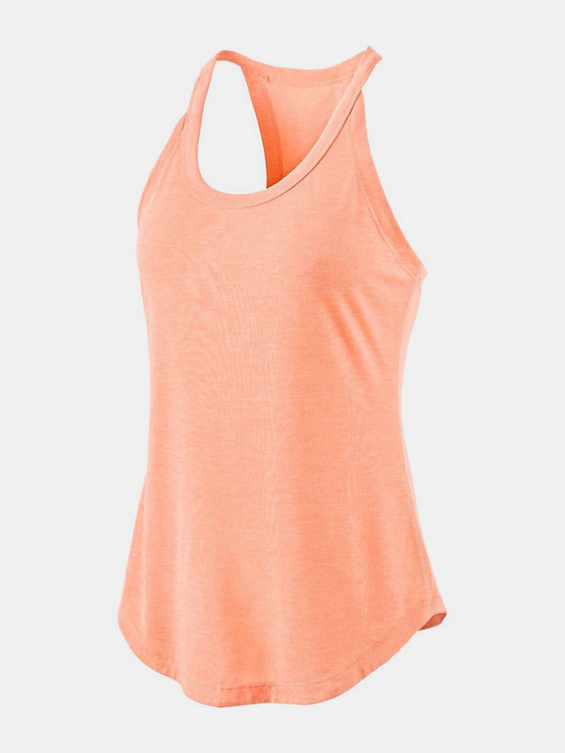 Aktives Tanktop mit Rundhalsausschnitt