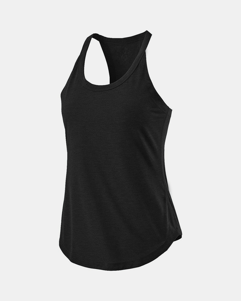 Aktives Tanktop mit Rundhalsausschnitt