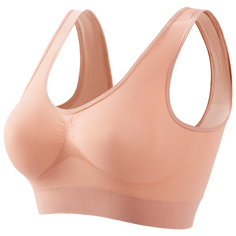 Ropa interior deportiva push up de talla grande para mujer